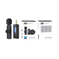 K35 անլար միկրոֆոն բջջային սարքի համար, Wireless Microphone Jack 3,5