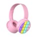 POP IT P361 Bluetooth անլար մանկական ականջակալներ վարդագույն