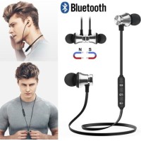 Bluetooth Sports Մագնիսական անլար ականջակալ խոսափողով