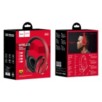 HOCO W28 Անլար ականջակալներ, կարմիր