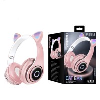  P39M cat ear Մանկական անլար ականջակալներ լուսավորված կատվի ականջներ