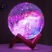  3D Լուսին լամպ, 16 պայծառ աշխարհի գույներ RGB