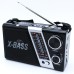 WAXIBA XB-751BT շարժական ռադիո: Առկա է ` MicroSD/BT/FM/USB/LED/AUX