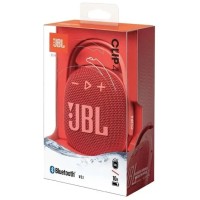 JBL Clip-4 Շարժական Բարձրախոս Clip 4 5W, USB SD FM Bluetooth, Կարմիր