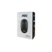 AOC MS311 անլար վերալիցքավորվող մկնիկ 1200 DPI, հարմարավետ չափսեր, 2,4 ԳՀց անլար միկրո USB պորտ