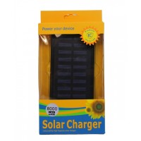 Հեռախոսի Արևային Լիցքավորիչ 8000mAh Power Bank Solar Charger  