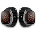 Smart Watch x8 Ultra Black, 49mm Խելացի ժամացույց, Միանում է ցանկացած սարքավորման