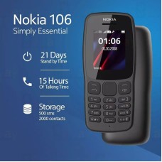  Nokia 106 նոր բջջային հեռախոս որակյալ և մատչելի 1.77 Display