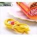 REMAX RC-114 USB մալուխ Chips 2.4А, երկարությունը 1.0մ դեղին